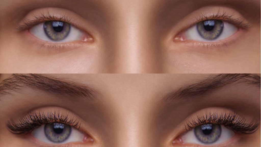 Extension de cils Volume mixte à Paris 15