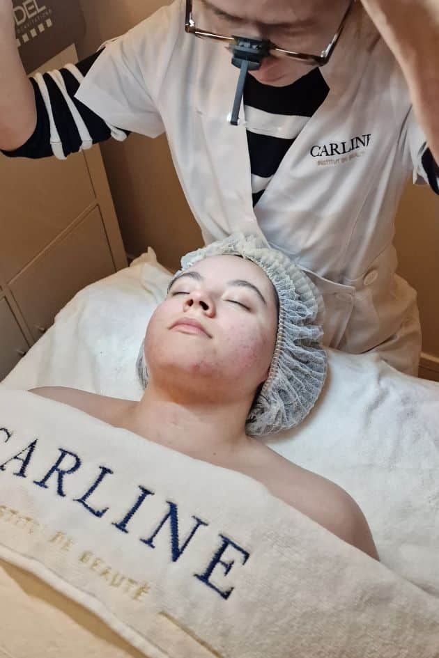 Soin Kératopraxie peau Institut Carline